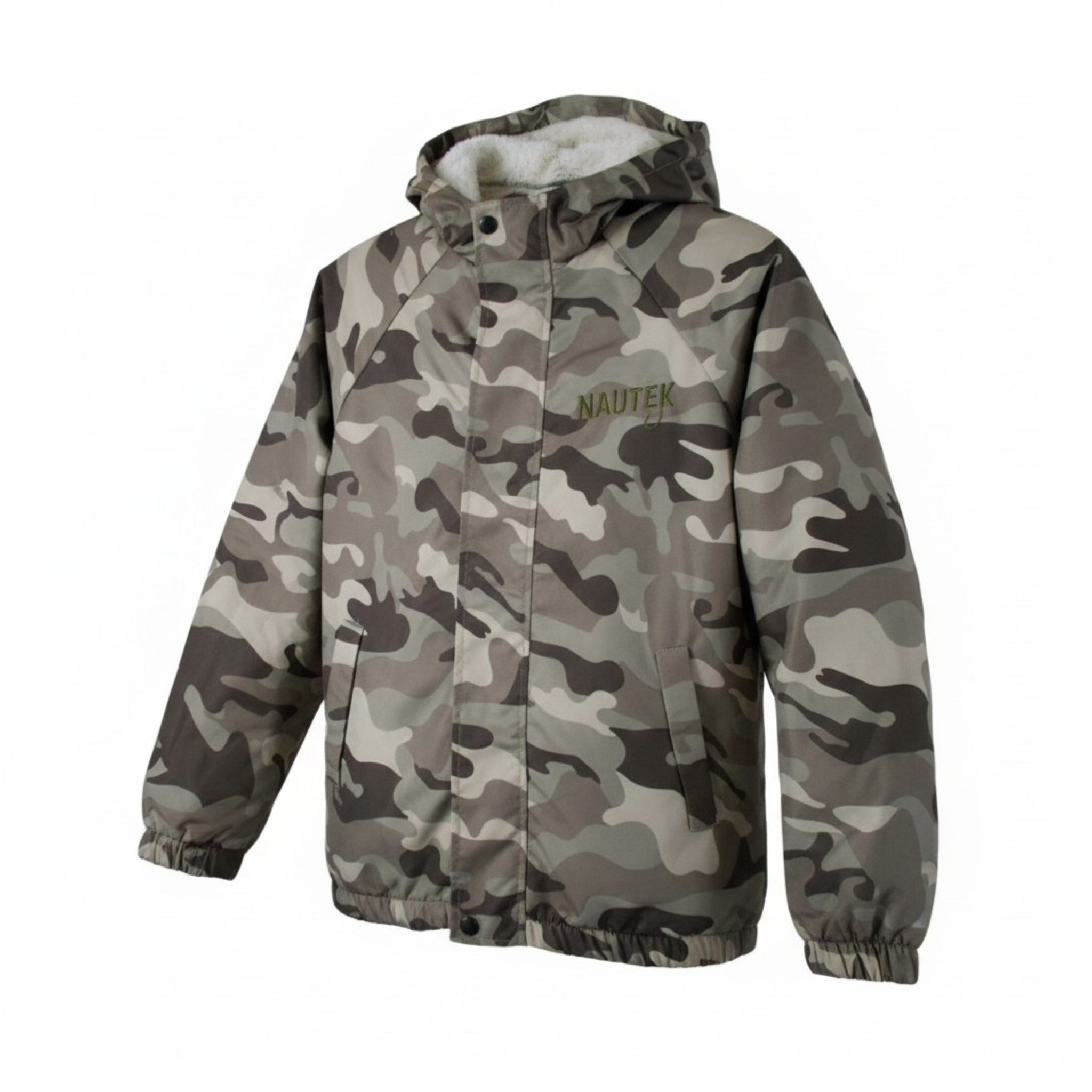 Kids Fleece Lined Jacket - Camo