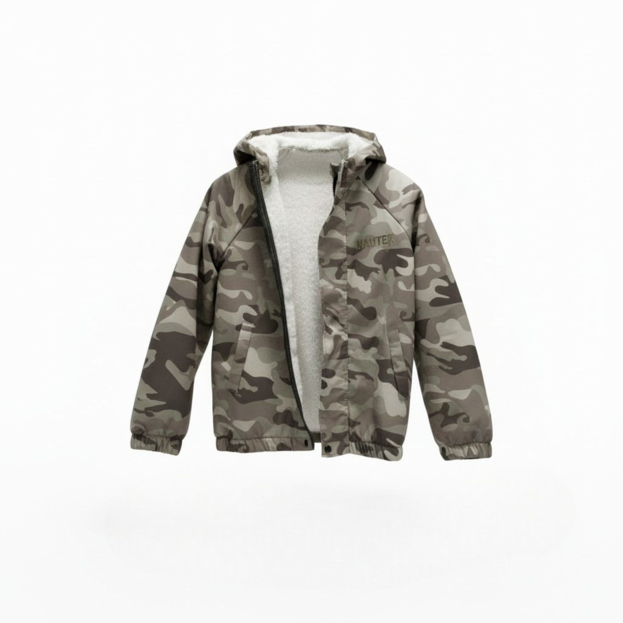 Kids Fleece Lined Jacket - Camo
