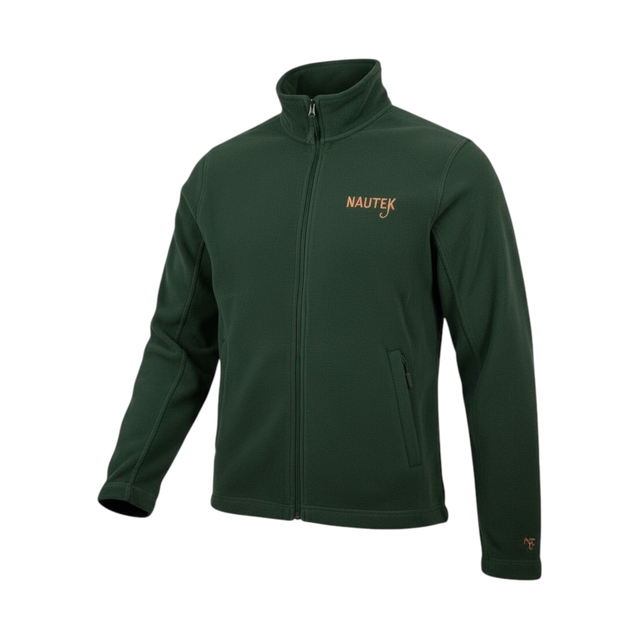 Mens Full Zip Fleece - Army Green