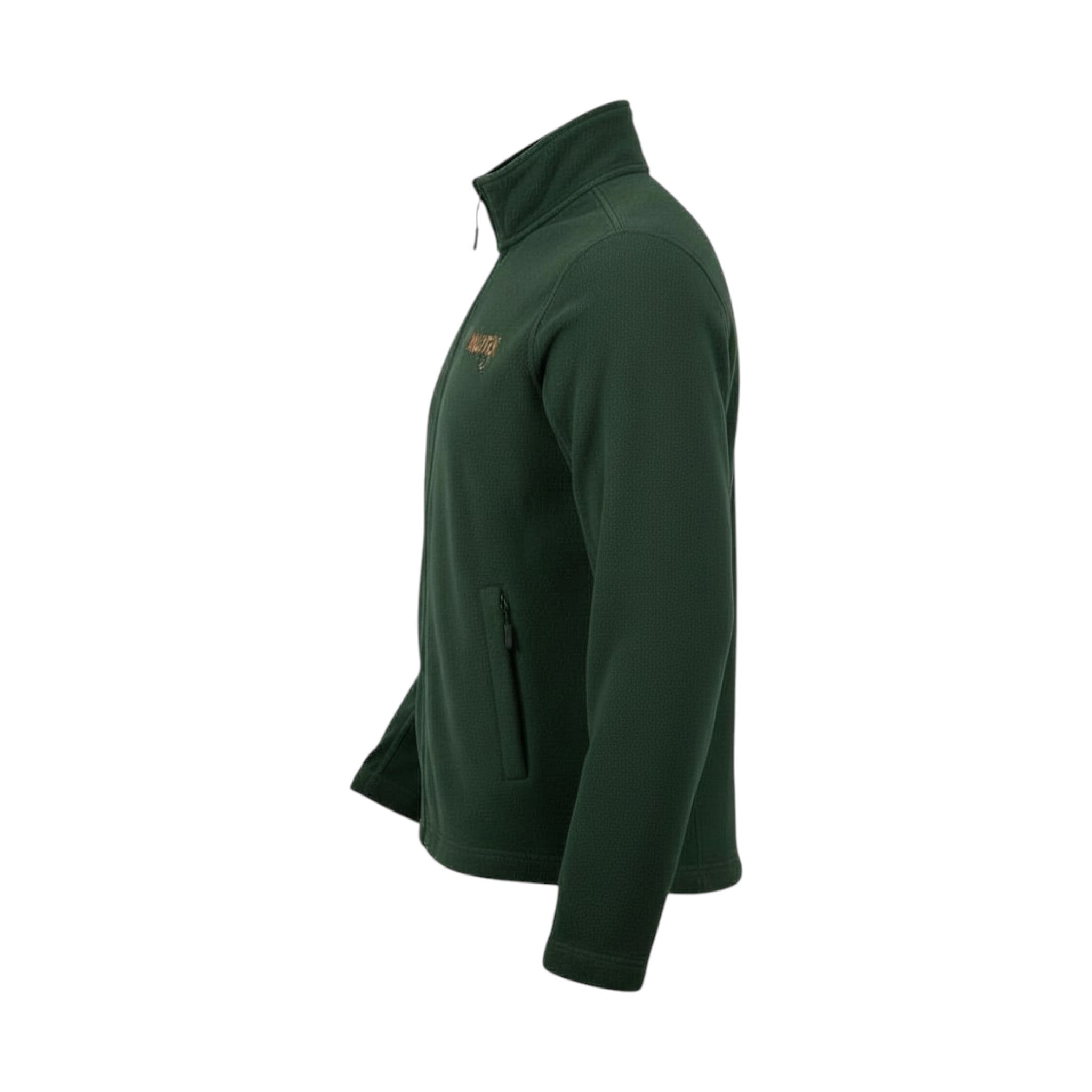Mens Full Zip Fleece - Army Green