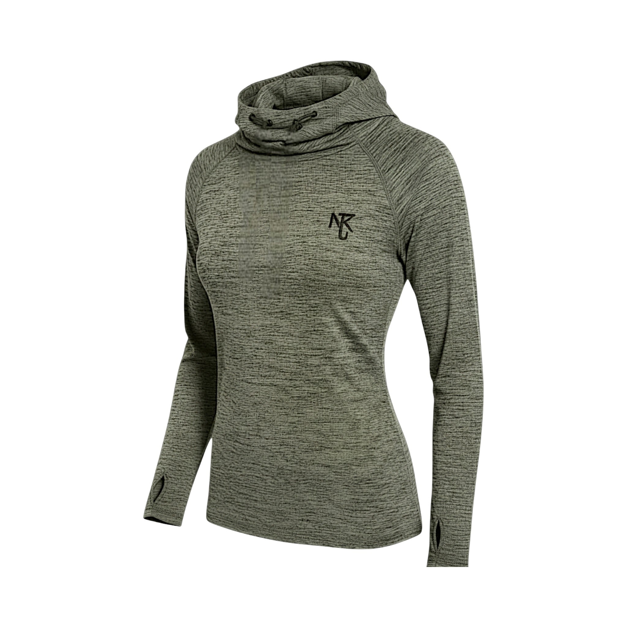 Funnel Neck - Mix Grey